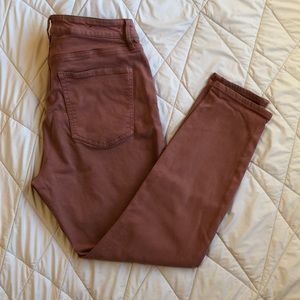 Ann Taylor Colored Jeans - Dusty Rose